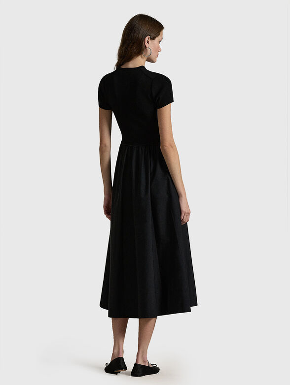 Black midi dress - 2
