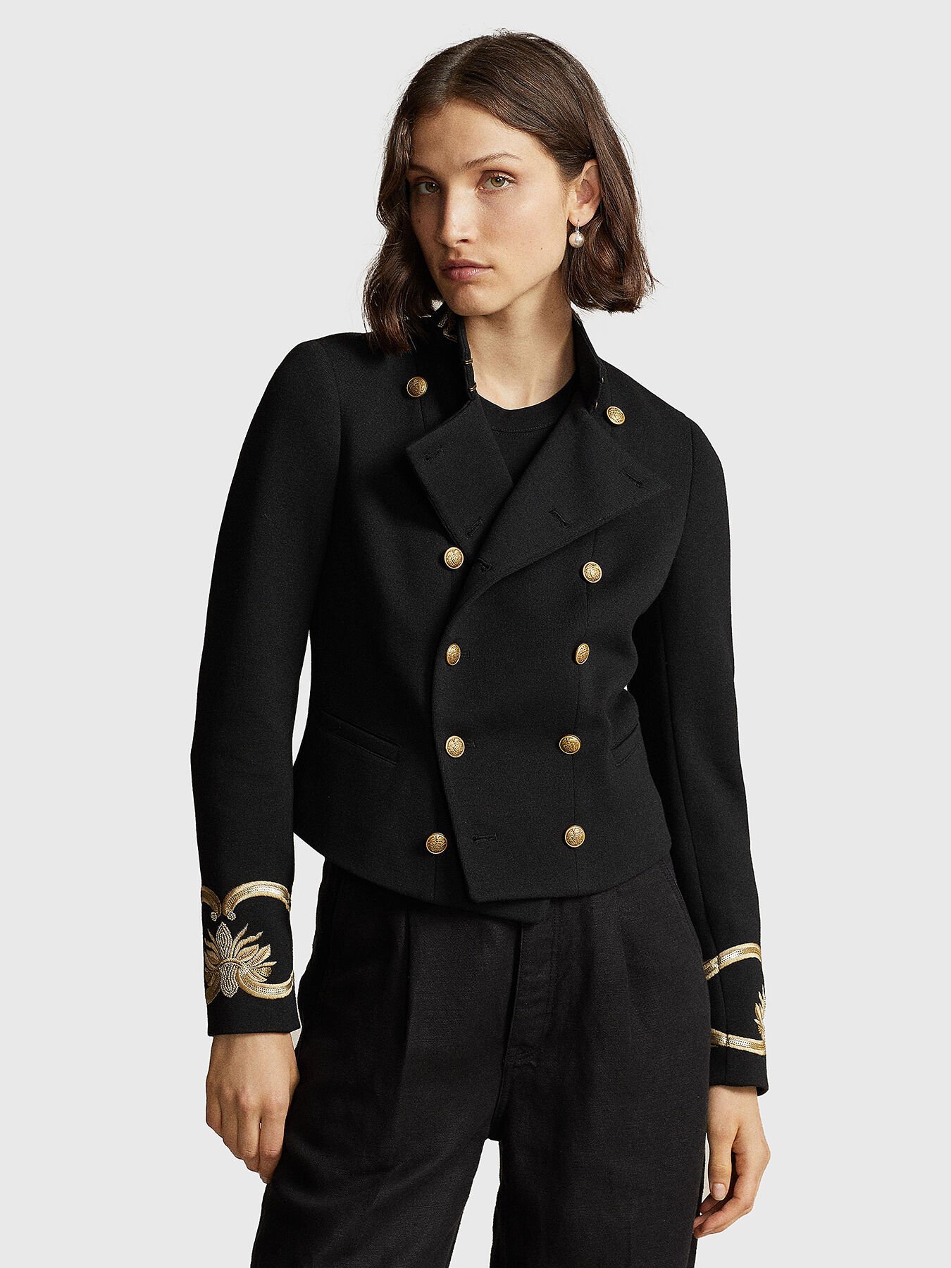 Blazer with golden details brand POLO RALPH LAUREN