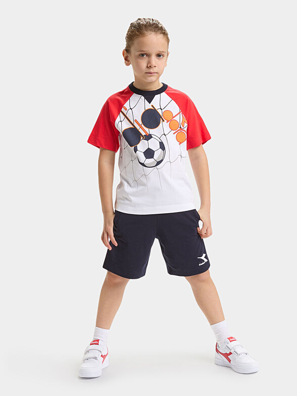 Two-piece sports set in black color - 2