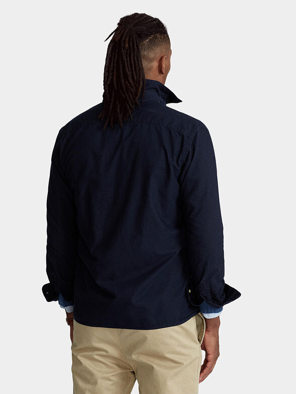 Cotton blue jacket - 3