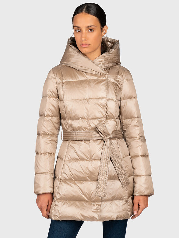 Hooded down jacket - 1