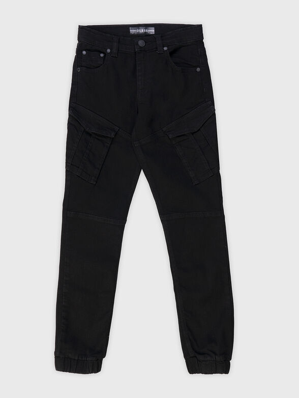 Black cargo pants - 1