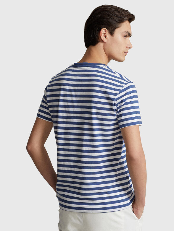 Striped cotton T-shirt - 3