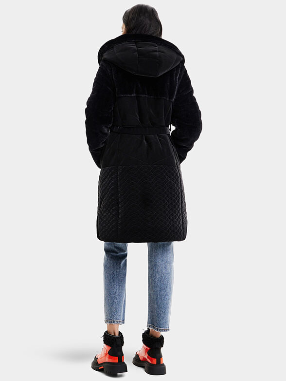 SUNDSVALL long padded jacket with belt - 2