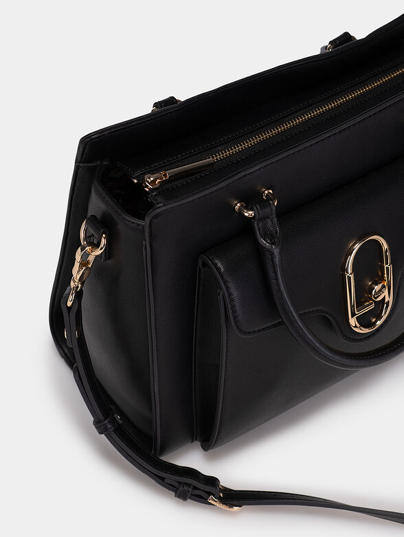 BOSTON bag with maxi logo detail - 5