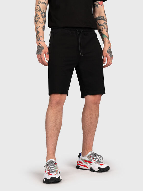 ARLO black sports shorts - 1