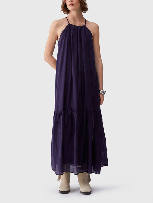 Maxi dress in purple - 1