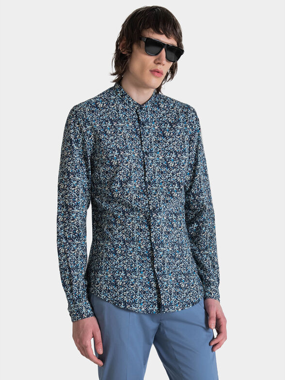 SEOUL shirt with multicolor print - 4