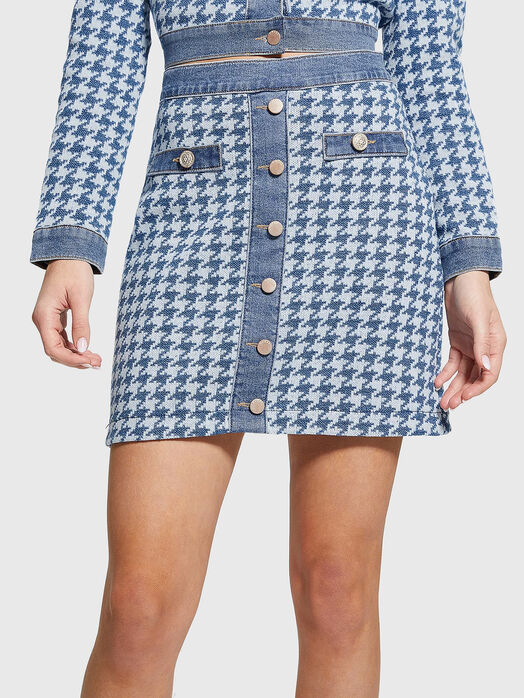 Mini tweed skirt