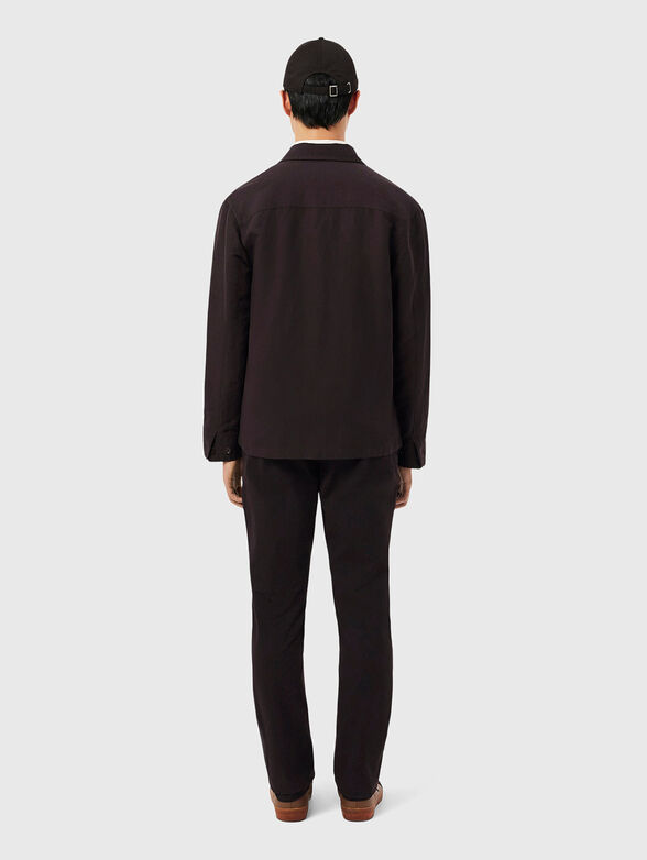 Cotton-blend chino pants - 2