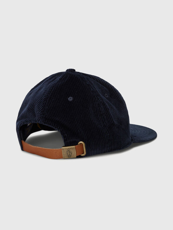 Logo-accent cap-hat in dark blue - 2