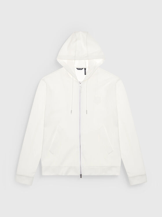 Sweatshirt in dark blue colour with patch - 1