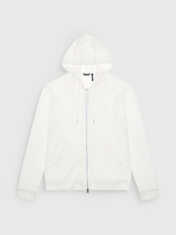 Sweatshirt in dark blue colour with patch - 1