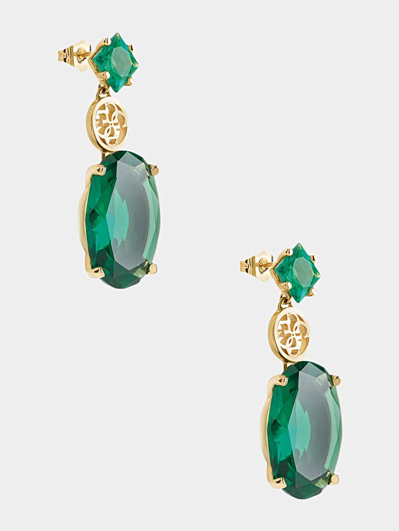 ELEGANCE earrings in golden color - 3