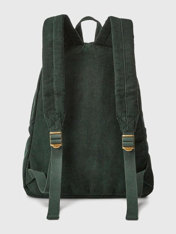 Backpack with velvet texture - 3