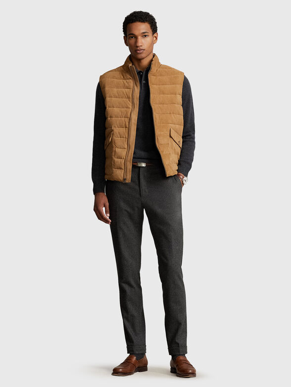 Suede vest  - 2