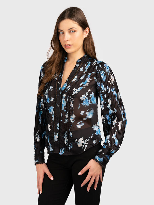 V-neck shirt - 1