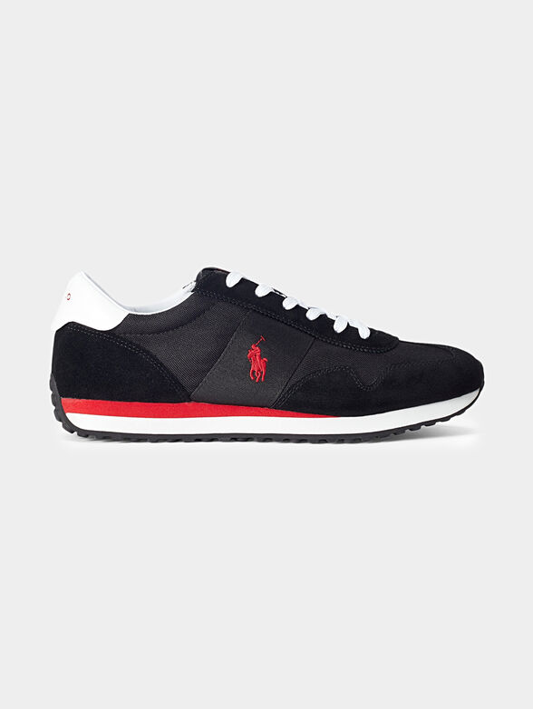 Sports shoes with logo accent - 1