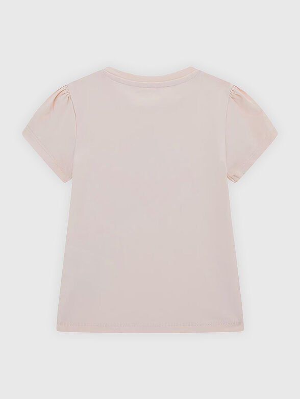 Cotton T-shirt with logo print - 2