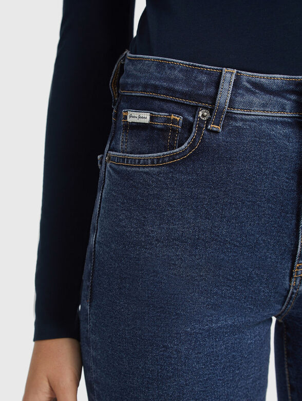 Skinny jeans with high waist  - 4