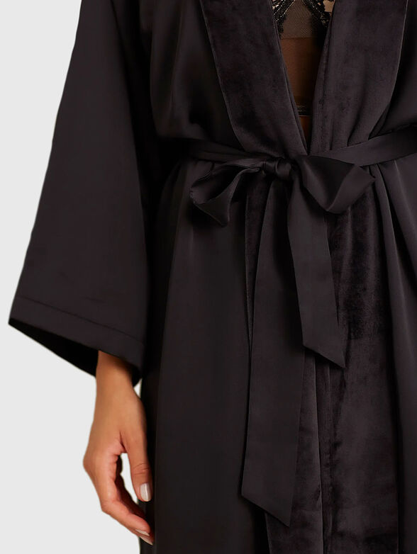 NIGHT GALA black kimono - 4