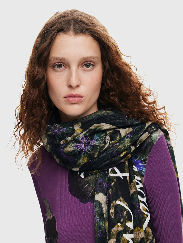 LACROIX TUTI print scarf - 4