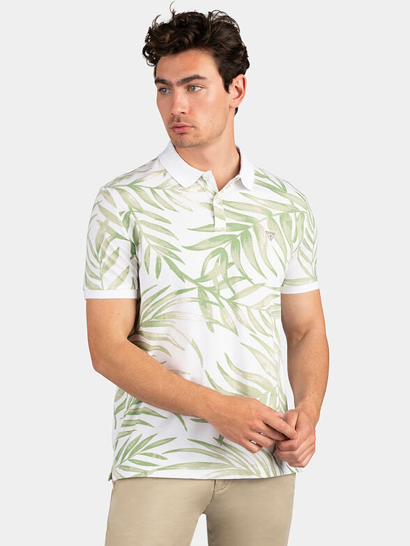 KEPA polo-shirt with tropical print - 1