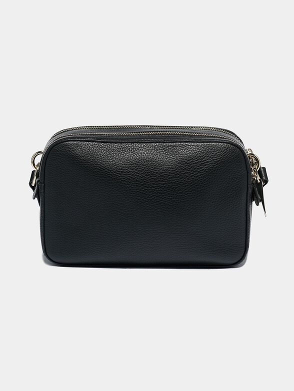 ALPHA Black leather crossbody bag - 3
