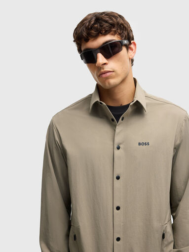 BASIN TECH overshirt - 4