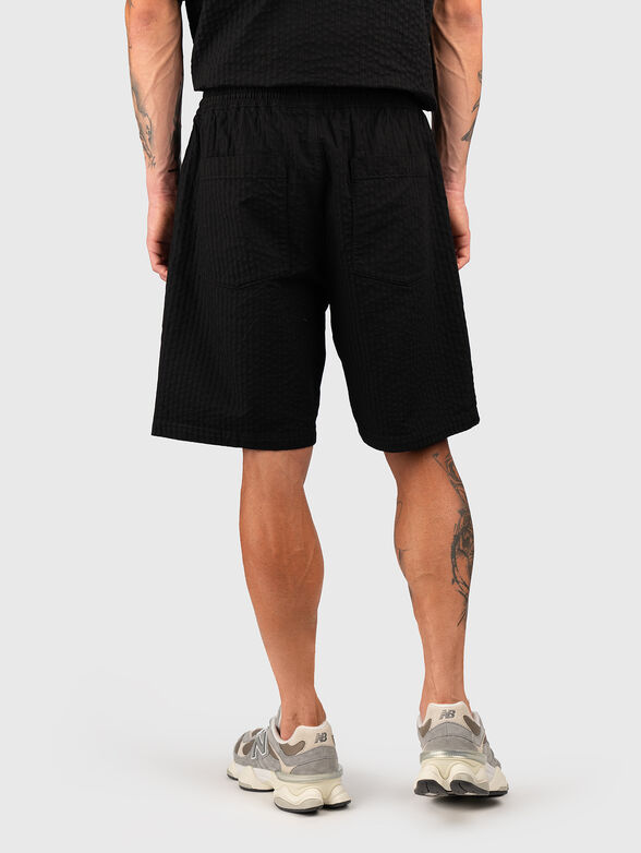 Cotton sports shorts with logo - 2