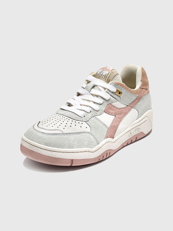 B.560 CRACKLE LAME sports shoes - 3