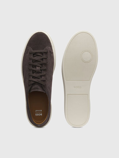Suede sneakers - 5