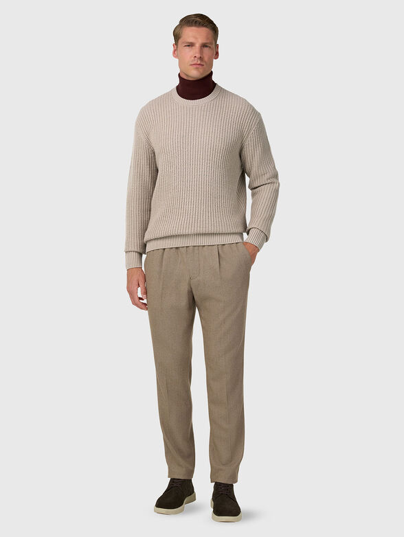 Textured wool sweater  - 2