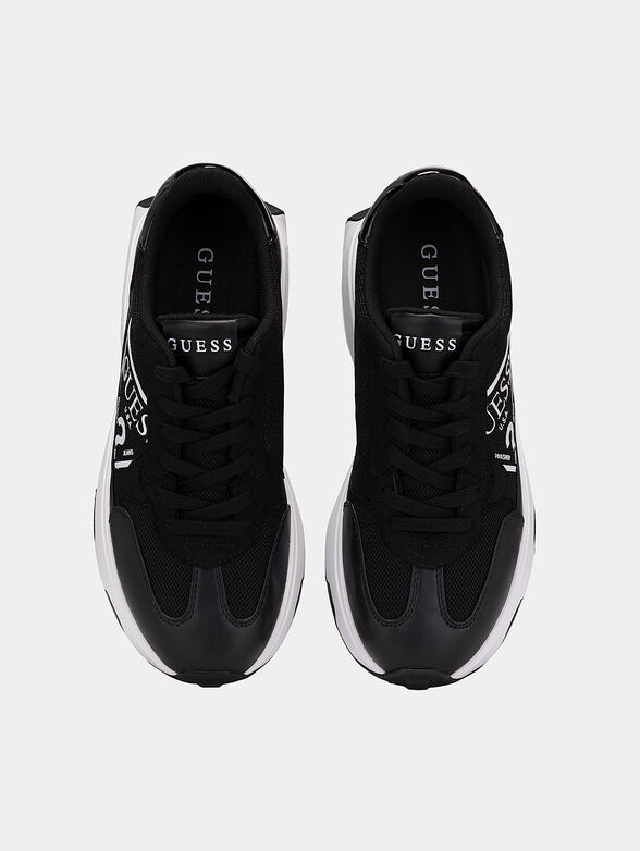 CALEBB Sports shoes with contrasting logo print - 5