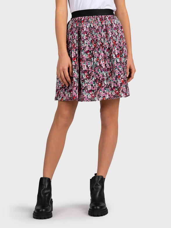 ELISEA skirt with floral print - 1