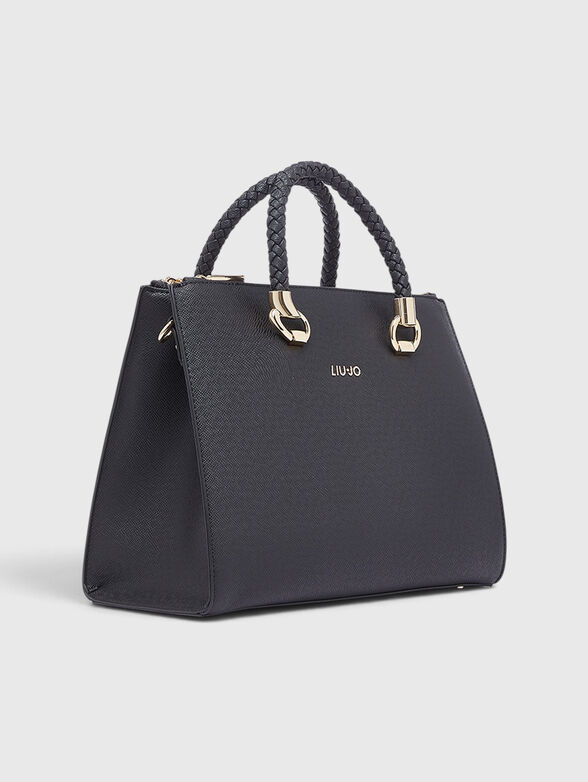 Large bag with saffiano-effect finish - 2