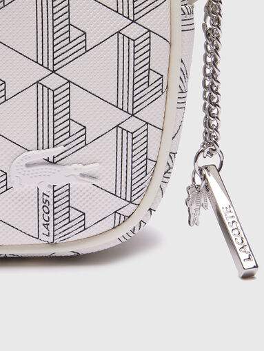 Crossbody bag with contrasting monogram - 4