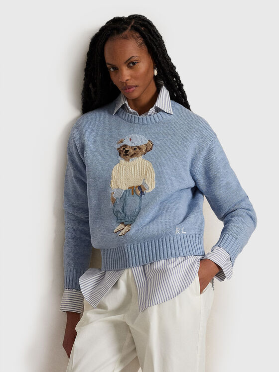 Polo Bear crew neck jumper - 1