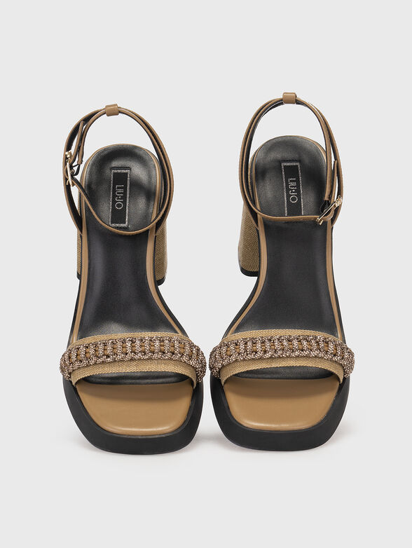 GISELE heel sandals - 6