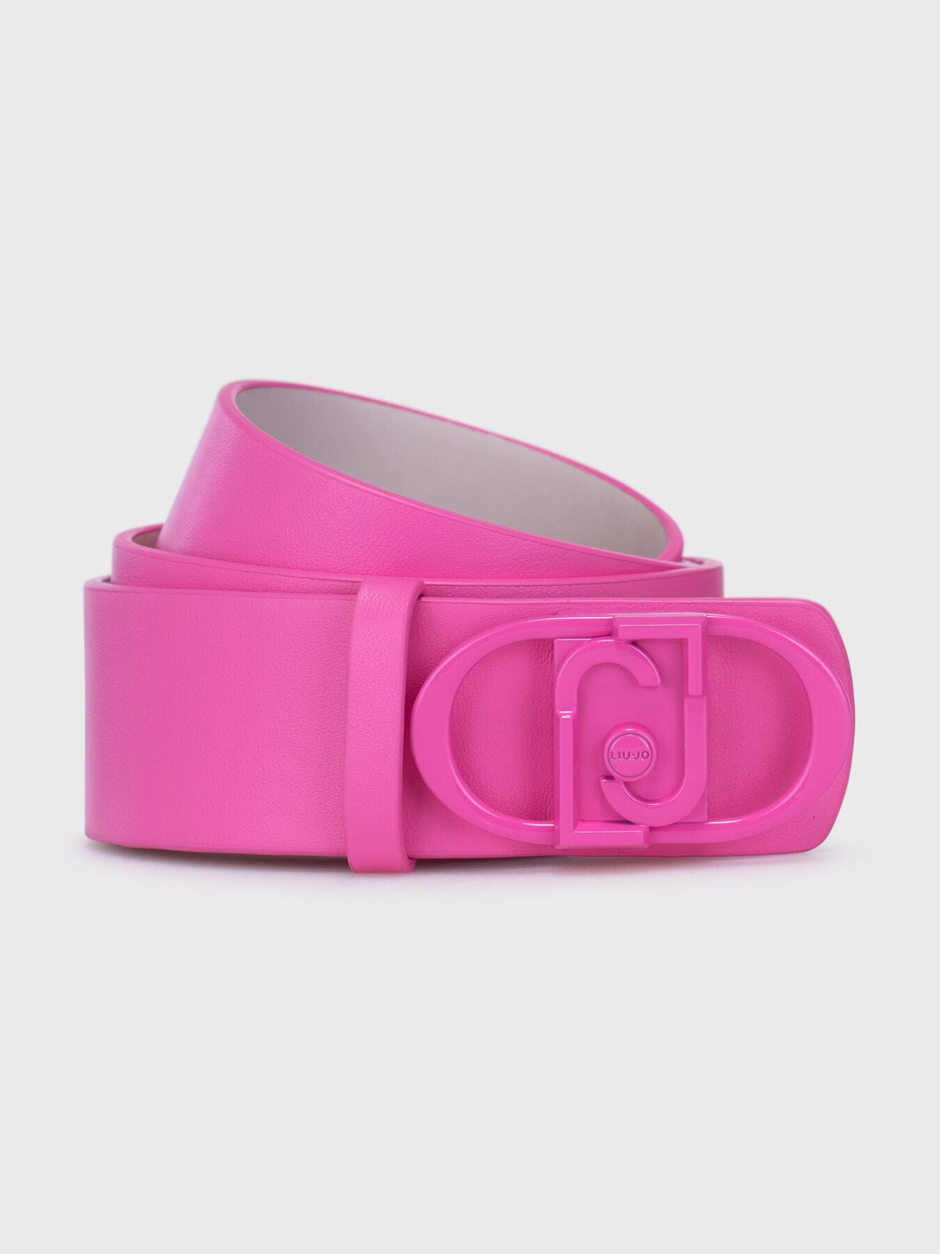 Belt with metal logo buckle brand LIU JO — Globalbrandsstore
