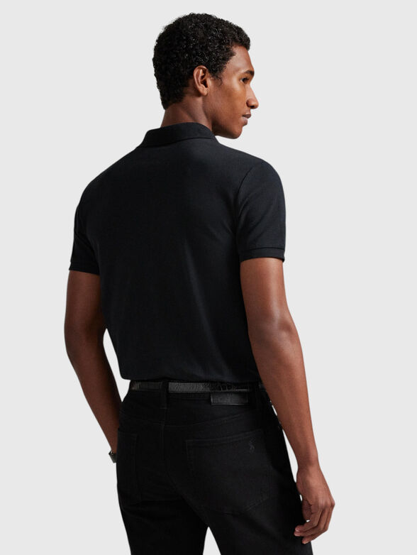 Cotton blend polo shirt - 3