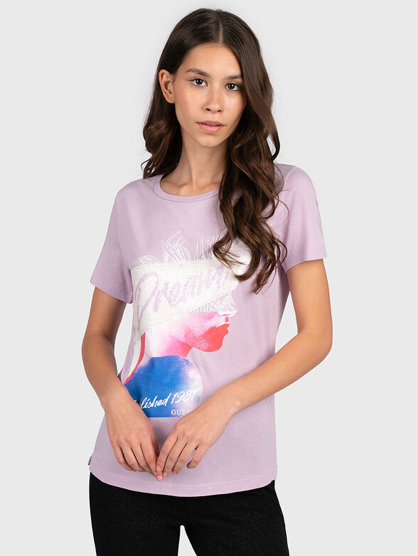 CASSANDRE Tee in black - 1