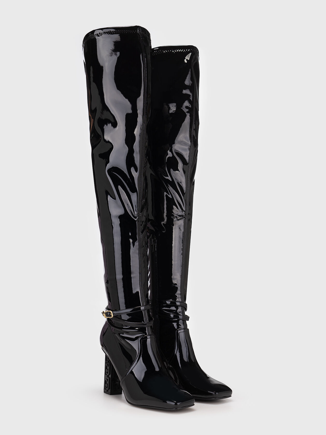 Patent leather boots JENNIFER 03 brand LIU JO