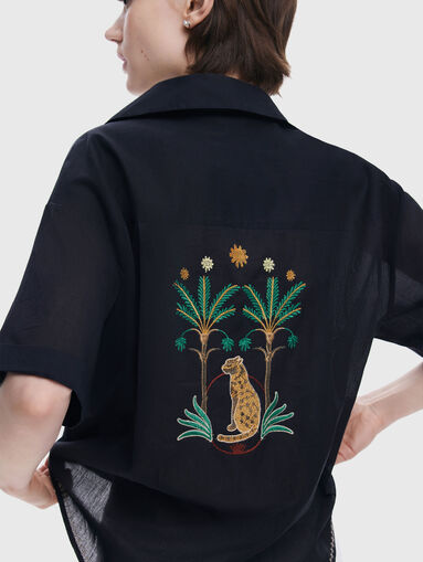 ZEUS short sleeve cotton shirt - 5