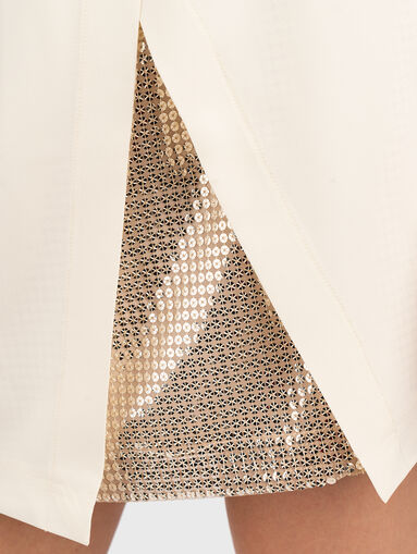 Mini skirt with sequins - 3