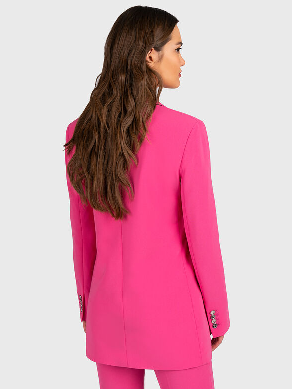 Blazer in fuchsia color - 3