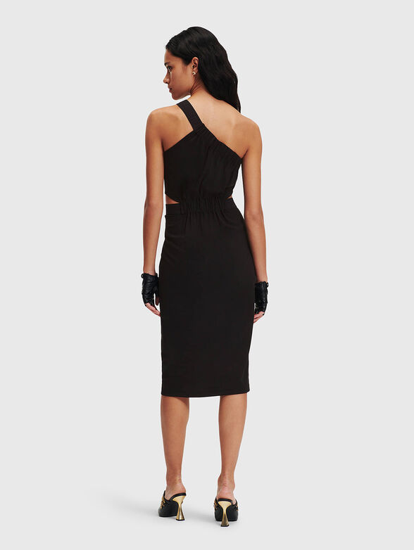Slim dress with cutouts - 2