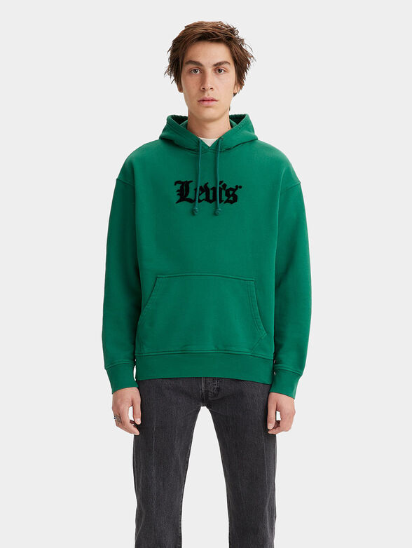 Levi&rsquo;s&reg; hooded sweatshirt with logo embroidery - 1