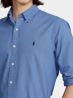 Shirt with buttons on the collar - 3