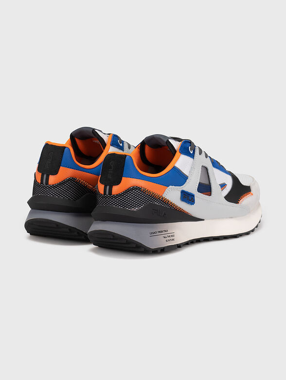 FILA CONTEMPO blue sports shoes with logo - 3